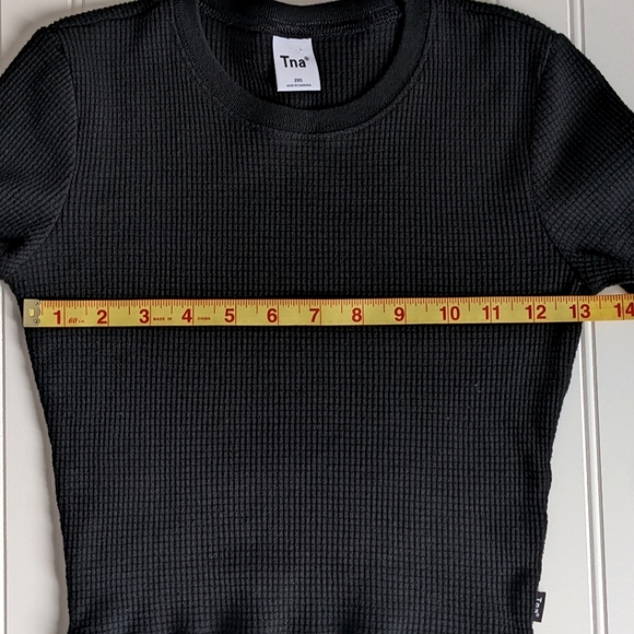 SOLD Aritzia Tna Glendale Waffle Longsleeve Top - Picture 15 of 16